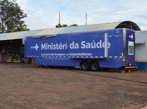 Carreta da Saúde já se encontra em Iguatemi na Praça João Francisco Lopes