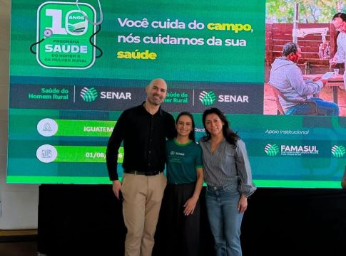 Prefeitura de Iguatemi realiza programa Saúde do Homem e da Mulher Rural em parceria com o Senar