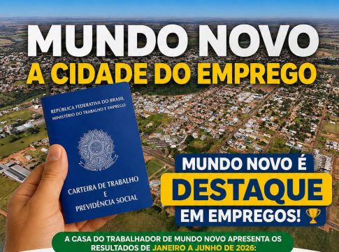 Mundo Novo, a cidade do emprego