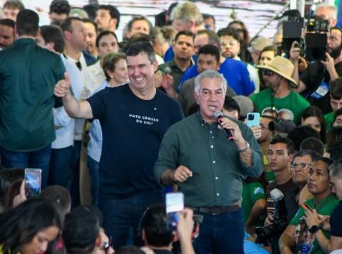 Com Riedel, Flávio Bolsonaro e Aliados, Reinaldo inicia campanha