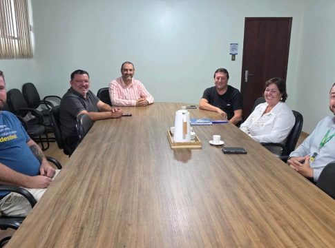 Governo de Mundo Novo recebe representantes da Copagril para discutir melhorias na unidade