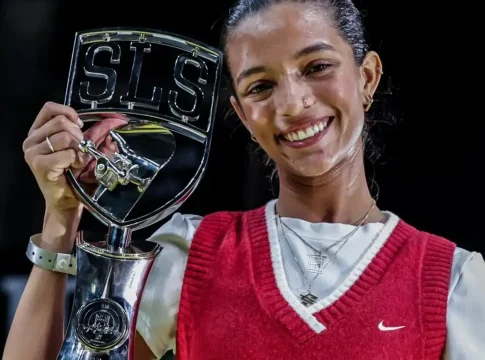 Rayssa é campeã da etapa carioca da Liga Internacional de Skate Street