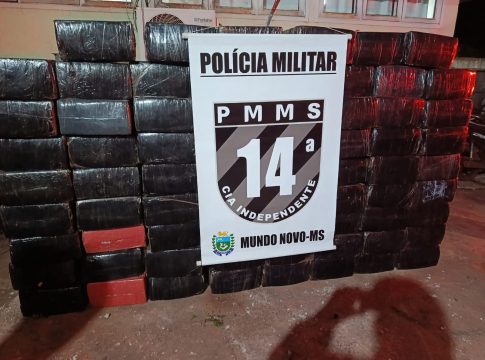 PM apreende grande quantidade de maconha