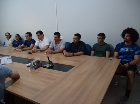 REUNIÃO COM O COORDENADOR DO MS EM AÇÃO TEVE COMO OBJETIVO TRATAR DE ASSUNTOS REFERENTES AO PROGRAMA.