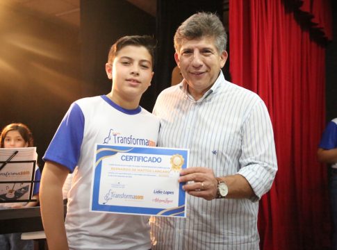 Projeto TransformaSom transforma vidas por meio da música e leva esperança a crianças e adolescentes