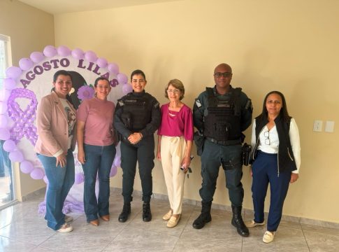 ASSISTÊNCIA SOCIAL PROMOVE PALESTRA ALUSIVA AO AGOSTO LILÁS MÊS DE ENFRENTAMENTO À VIOLÊNCIA CONTTRA A MULHER.