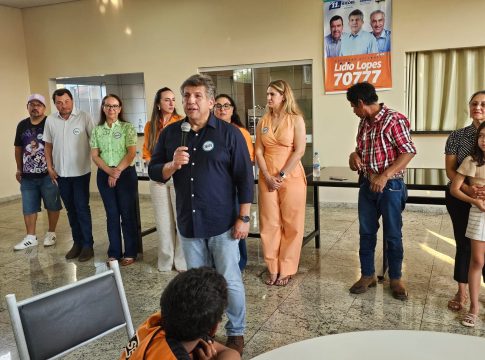 ELDORADO: lideranças recebem deputado Lidio Lopes