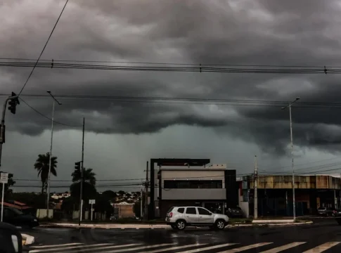 Inmet emite alerta amarelo e Campo Grande pode ter tempestade nas próximas horas