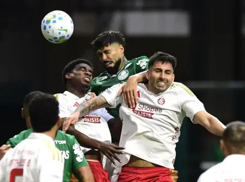 Palmeiras se afoba, é contido pelo Inter e empata em casa