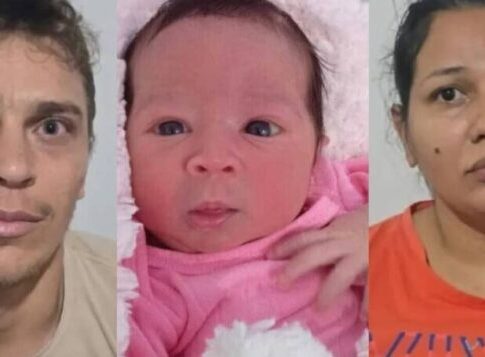 Bebê de 28 dias desaparecida em Campo Grande é encontrada no Paraguai; casal é preso