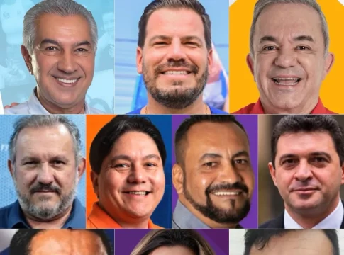 Pesquisa para o Senado aponta Reinaldo na liderança e Contar e Vander empatados no primeiro voto