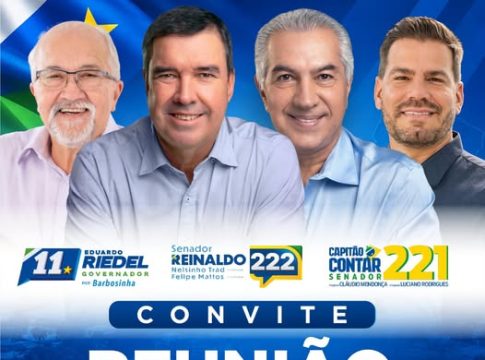 Dr. Lídio recebe governador Riedel nesta quinta-feira em Iguatemi