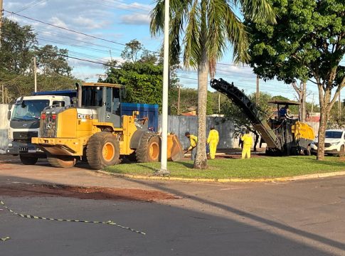 Em parceria com o Estado, obras na Avenida Nelci Simas abrem pacote viário de R$ 12,4 milhões em Naviraí