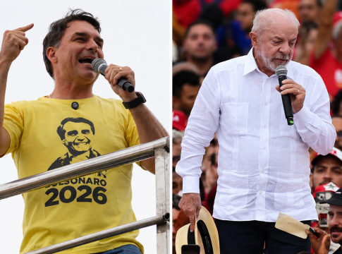 Flávio Bolsonaro abre 19,6 pontos de vantagem sobre Lula em Mato Grosso do Sul