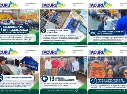 Pacientes de Tacuru receberam atendimento oftalmológico