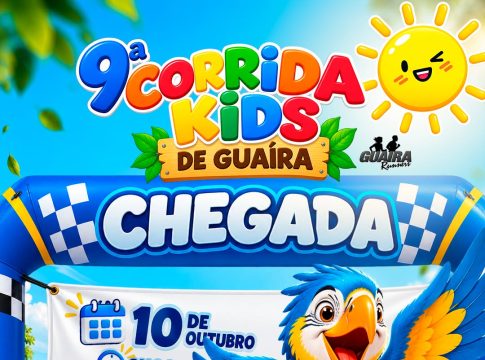 Pequenos atletas, grandes emoções: inscrições abertas para a 9ª Corrida Kids de Guaíra