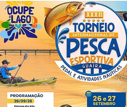 Vem aí o XXXII Torneio Internacional de Pesca Esportiva de Guaíra