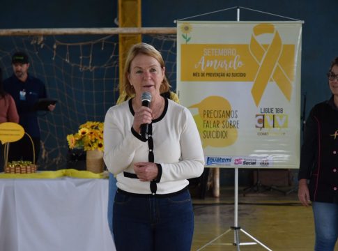 Secretaria de Assistência Social realiza palestra em alusão ao Setembro Amarelo, com o tema “Conversar pode mudar vidas”