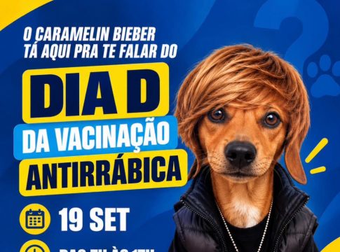 Dia D da Vacinação Antirrábica é dia 19 em Iguatemi
