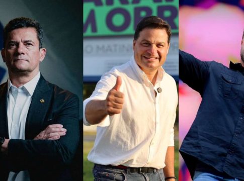 Moro, Sandro Alex e Requião Filho: nova pesquisa mostra a corrida ao Governo do Paraná