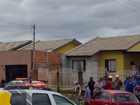 Tragédia no PR – menino de 7 anos morreu hoje após ser atacado por um cachorro da raça pit bull no quintal de casa