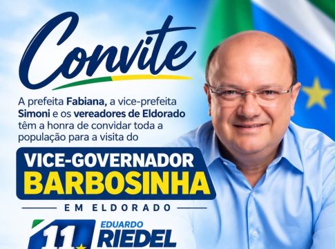 Eldorado recebe visita do vice-governador Barbosinha