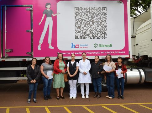 CARRETA DO HOSPITAL DO AMOR REALIZOU MAIS DE 150 EXAMES PREVENTIVOS E 240 MAMOGRAFIAS EM IGUATEMI.