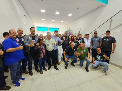 Riedel, Reinaldo e Contar são recebidos em Itaquiraí e Iguatemi