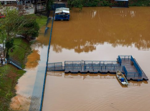 Elevação do nível do Lago de Itaipu no Município de Guaíra
