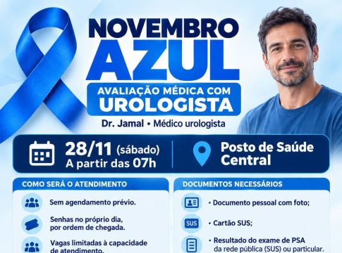 Novembro Azul vem aí: cuidar da saúde é um compromisso que não pode esperar