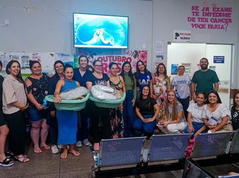 USF Centro I realiza encontro do grupo de gestantes e entrega do kit Nascer Guaíra