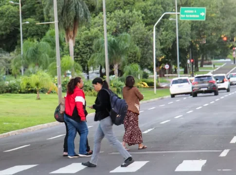 Massa de ar frio mantém temperaturas amenas em MS nesta segunda-feira