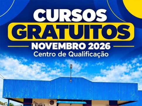 Governo de Mundo Novo anuncia quatro cursos gratuitos para o mês de novembro