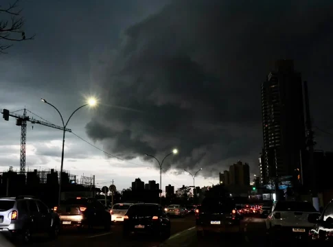 ‘Perigo’: Defesa Civil emite alerta laranja e 54 cidades de MS estão sob rota de temporal