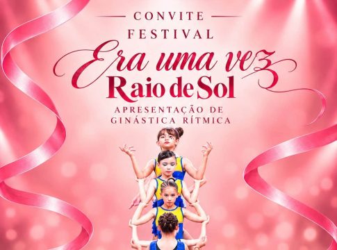 Festival “Era uma vez Raio de Sol” promete uma noite especial de ginástica rítmica
