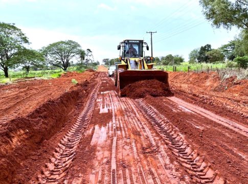 ITAQUIRAÍ: chuvas danificam estradas vicinais e Prefeitura adota cronograma emergencial