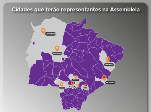 Nove cidades do interior terão representantes diretos na Assembleia