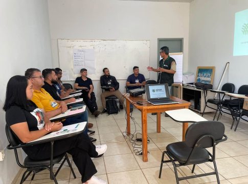 Curso de Motoniveladora Linha Amarela teve início nesta quarta-feira (7)
