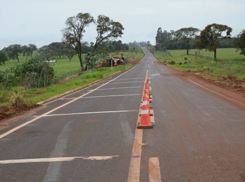 Obras na MS 180, vão corrigir falhas estruturais e recuperar trecho que liga Iguatemi a Juti
