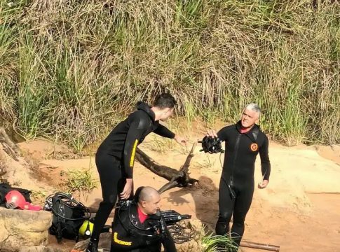 Amambai: Bombeiros resgatam corpo de menina indígena de 12 anos que se afogou nas águas no Rio Canguery