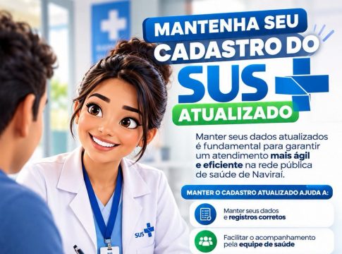 Mantenha seu cadastro do SUS atualizado