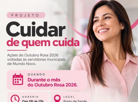Cuidar de quem cuida: Outubro Rosa também é atenção às servidoras municipais