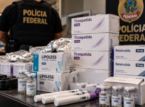 PF faz operação contra grupo por importação irregular de remédio para emagrecer