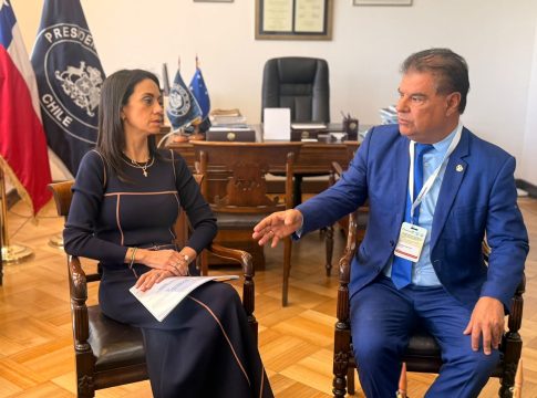Senador Nelsinho Trad articula no Chile alternativa pelo Pacífico para exportações brasileiras