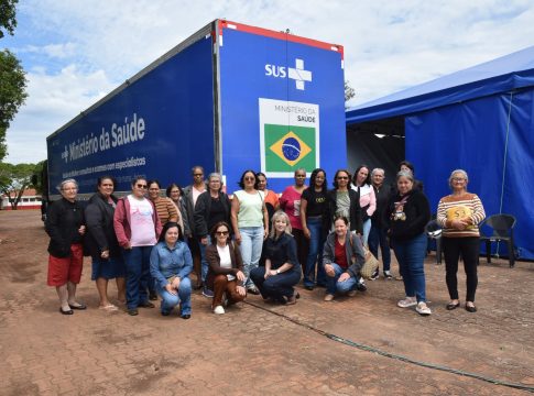 Carreta do SUS+ do Ministério da Saúde em Iguatemi, realizou 800 procedimentos, atendeu 660 mulheres, sendo 82 indígenas
