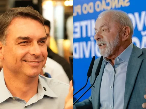CNT/MDA: Flávio Bolsonaro tem 50,7% dos votos válidos e Lula, 49,3%