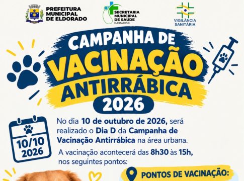 Dia D da Vacinação Antirrábica em Eldorado