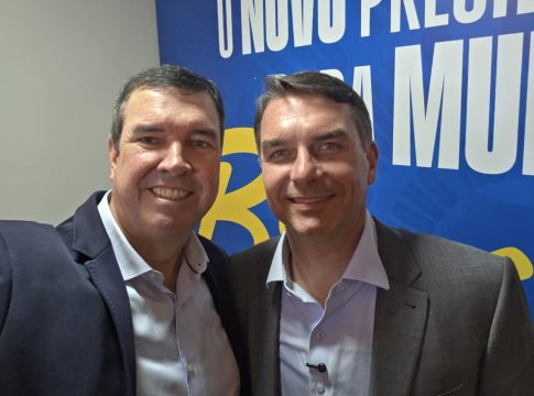 Riedel é convocado por Flávio Bolsonaro para alinhamento do segundo turno em MS