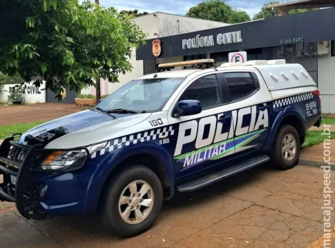 Marido é esfaqueado pela esposa ao segurá-la pelos cabelos durante discussão em Maracaju